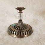 پایه طرح شیپور کریستال دار