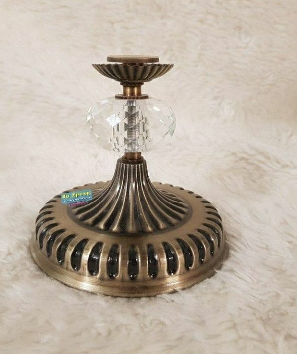 پایه طرح شیپور کریستال دار
