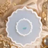 Six petal flower design silicone mold