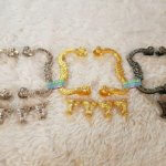 دسته سینی طرح نسترن