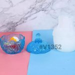 قالب سیلیکونی قندان طرح دار