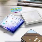 قالب سیلیکونی زیرلیوانی مربع لبه دار