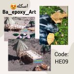 اسکله چوبی دست ساز