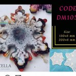 قالب سیلیکونی طرح برف مدل2