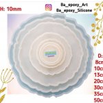 قالب سیلیکونی دایره دفرمه