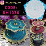 قالب سیلیکونی دایره دفرمه طرحدار