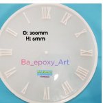 قالب سیلیکونی ساعت یونانی