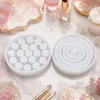 Circular organizer box silicone mold
