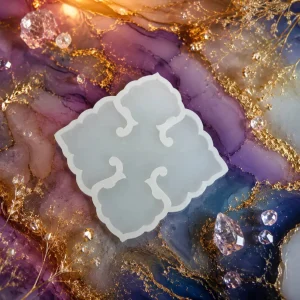 Four-leaf coaster silicone mold