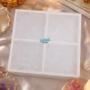 Set of 4 Silicone Coaster Molds – Eslimi Design 1