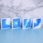 قالب سیلیکونی زیرلیوانی لبه دارطرح جزیره