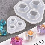 قالب سیلیکونی الماس سه عددی