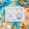 Seashell and starfish silicone mold