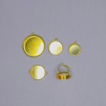 قاب برنجی دایره کفی دار