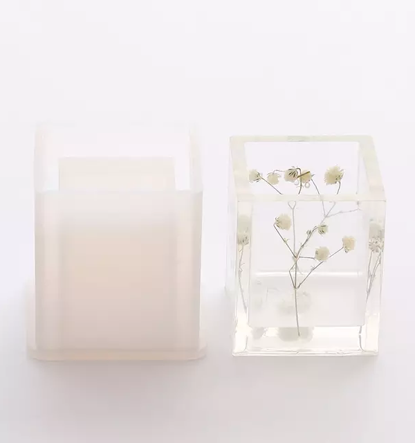 قالب سیلیکونی جاشمعی مکعب