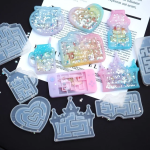 قالب سیلیکونی آکواریومی پیچ و خم دار