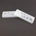 قالب سیلیکونی نیم دایره محدب