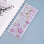 قالب سیلیکونی قاب نگین دار