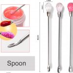 قاشق فلزی رزین