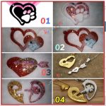 قالب سیلیکونی دوتیکه قلبی 2