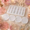 Silicone mold for embossed coasters
