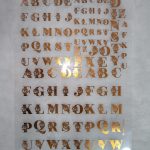 طلق شفاف حروف 2