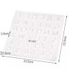 Silicone mold of letters3