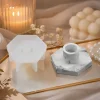 Silicone candle holder mold