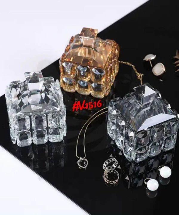 قالب سیلیکونی قندان مربع کریستالی