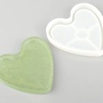 قالب سیلیکونی زیرلیوانی قلب لبه دار