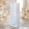 Cube shaped silicone planter mold
