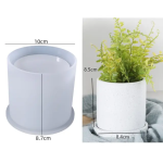 قالب سیلیکونی گلدان استوانه