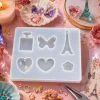 Eiffel Tower and pin-style shape silicone mold
