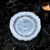 Skull-shaped silicone ashtray mold