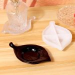 قالب سیلیکونی پیاله طرح برگ