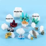 قالب سیلیکونی کریستال ژئودی